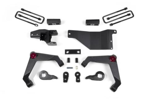 01-06 Yukon XL Avalanche 2500 07-10 Silverado/Sierra 2500HD/3500HD 3 Inch Adventure Series No Shocks Zone Offroad