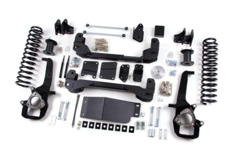 13-15 Dodge RAM 1500 6 Inch Front 5 Inch Rear Lift Height Strut Spacer Lift KitNo Shocks Zone Offroad