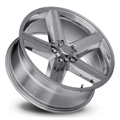 20X9 5X5 +0 HB 78.1Hb Iroc 5 Spk Chrome Factory Reproductions