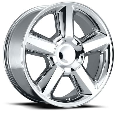 22X9 6X5.5 +31 HB 78.1 2007 Tahoe Chrome With Cap Factory Reproductions
