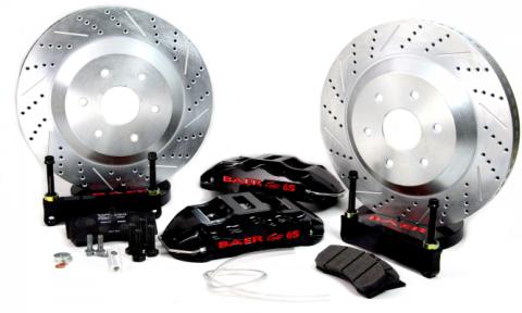Brake System 15 Inch Front Extreme Black 99-14 GM 1/2 Ton Pickup/SUV BAER Brakes