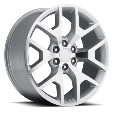 22X9 6X5 +31 HB 78.1 Tbss Sierra Silver Machine Face With Cap Factory Reproductions