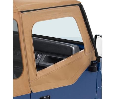 Jeep Fabric Door Skins For Jeep 1988-1995 Wrangler YJ Spice Pair Bestop