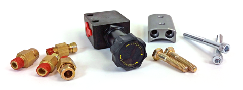 Brake Master Cylinder Remaster Polished Right Port 1 Inch BAER Brakes