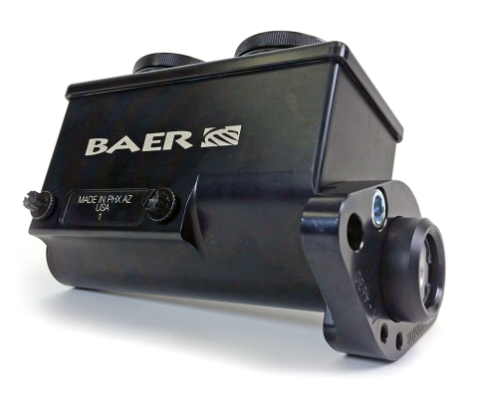 Brake Master Cylinder Remaster Black Anodized Left Port 1 Inch BAER Brakes