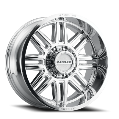 Aluminum Wheels 20x10 Split 948C Chrome -19 Offset 6 on 135 Bolt Pattern 87.1 Bore Raceline