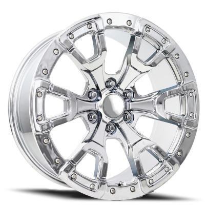 20X9 6X5.5 +20 HB 93.1 Bronco Replica Chrome With Cap Factory Reproductions