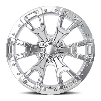 20X9 6X5.5 +20 HB 93.1 Bronco Replica Chrome With Cap Factory Reproductions