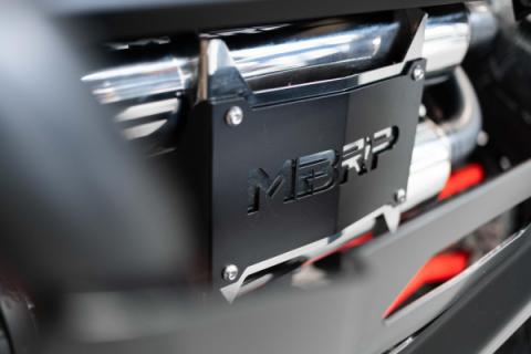 Stacked Dual Slip On Exhaust Pipe For 20-Up Polaris RZR Pro XP Turbo Performance Series MBRP