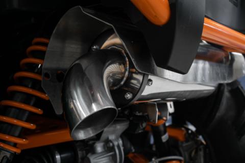 5 inch ATV Performance Muffler Single Slip-On 17-23 Polaris Sportsman Performance Series MBRP