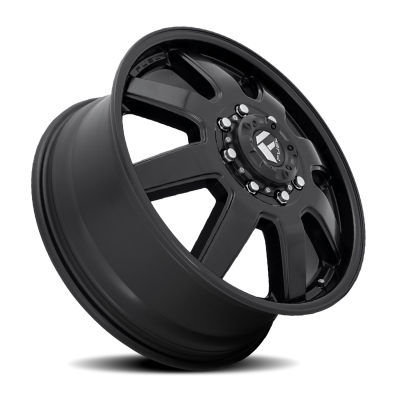 Dually Wheels 20X8.3 Maverick Dually D436 8 On 165.1 Matte Black 121.5 Bore 122 Offset 7 Spoke Front Dually Fuel Off Road Wheels