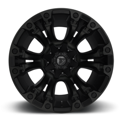 Aluminum Wheels 17X10 Vapor D560 5 On 114.3/5 On 127 Matte Black 78.1 Bore -18 Offset Fuel Off Road Wheels