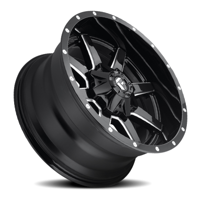 Aluminum Wheels 22X10 Maverick D610 5 On 139.7/5 On 150 Gloss Black/Milled 110.3 Bore 10 Offset Fuel Off Road Wheels