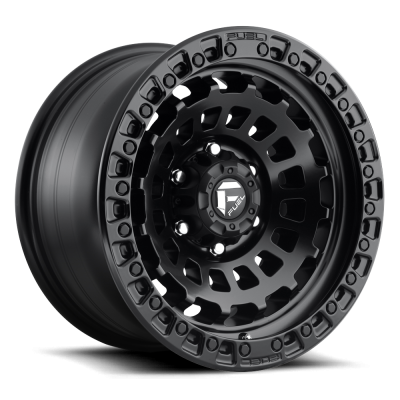 Aluminum Wheels 18X9 Zephyr D633 5 On 127 Matte Black 71.5 Bore 1 Offset Fuel Off Road Wheels