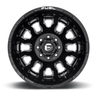 Dually Wheels 20X8.25 Blitz Dually D675 8 On 210 Gloss Black 154.3 Bore -246 Offset Multi Spoke Outer Dually Fuel Off Road Wheels