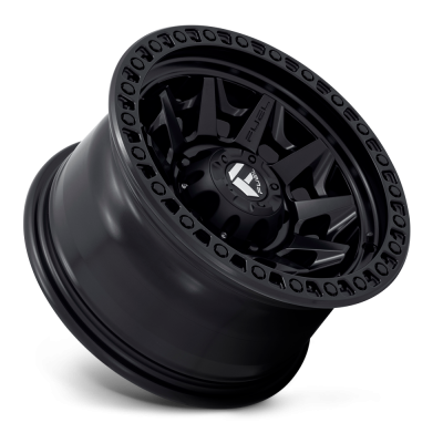 Aluminum Wheels 17X9 Covert D694 5 On 127 Matte Black 71.5 Bore 1 Offset Multi Spoke Fuel Off Road Wheels