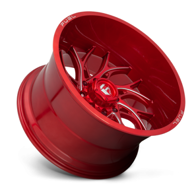 Aluminum Wheels 20X10 Runner D742 6 On 135 Candy Red Milled 87.1 Bore -18 Offset Fuel Off Road Wheels