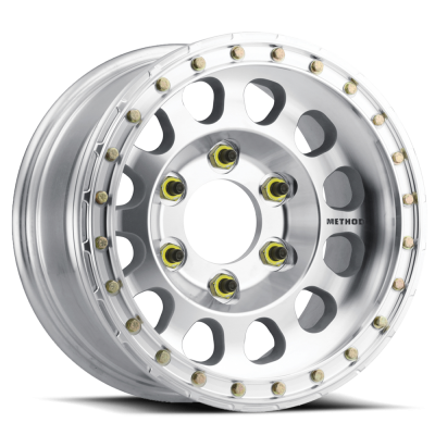 Aluminum Wheels 17x9 Beadlock MR103 Bolt Pattern 6 On 165.1 Offset -12 Lip Size 2.76 Raw Machined Method