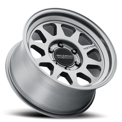 Aluminum Wheels 17x8.5 MR316 Bolt Pattern 6 On 139.7 Offset 0 Lip Size 2.76 Gloss Titanium TT Method