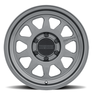 Aluminum Wheels 17x8.5 MR316 Bolt Pattern 6 On 139.7 Offset 0 Lip Size 2.76 Gloss Titanium TT Method