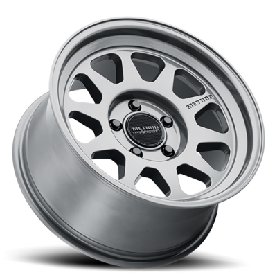 Aluminum Wheels 18x9 MR316 Bolt Pattern 5 On 150 Offset 18 Lip Size 2.56 Gloss Titanium TT Method