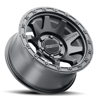 Aluminum Wheels 17x8.5 MR317 Bolt Pattern 5 On 127 Offset 0 Lip Size 0.83 Matte Black MB Method