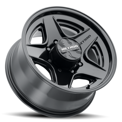 Aluminum Wheels 20x9 MR319 Bolt Pattern 8 On 180 Offset 18 Lip Size 1.06 Gloss Black GB Method
