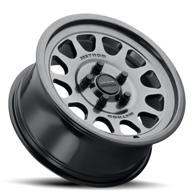 Aluminum Wheels 15x7 MR414 Bead Grip UTV Bolt Pattern 5 On 114.3 Offset 38 Lip Size 0.79 Graphite GY Method