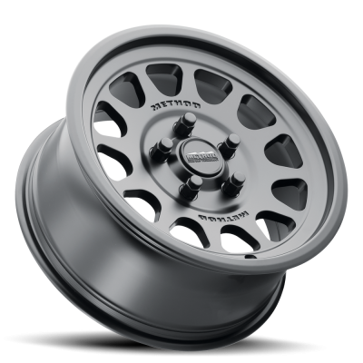 Aluminum Wheels 15x7 MR414 Bead Grip UTV Bolt Pattern 5 On 114.3 Offset 38 Lip Size 0.79 Matte Black MB Method