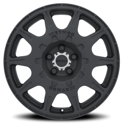 Aluminum Wheels 17x8 Rally MR502 Bolt Pattern 5 On 108 Offset 38 Lip Size 0 Matte Black MB Method