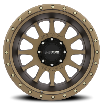 Aluminum Wheels 20x10 NV MR605 Bolt Pattern 8 On 170 Offset -24 Method Bronze BRZ Method