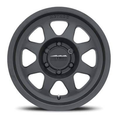 Aluminum Wheels 17x7.5 Bead Grip MR701 Bolt Pattern 6 On 130 Offset 50 Lip Size 0.98 Matte Black MB Method
