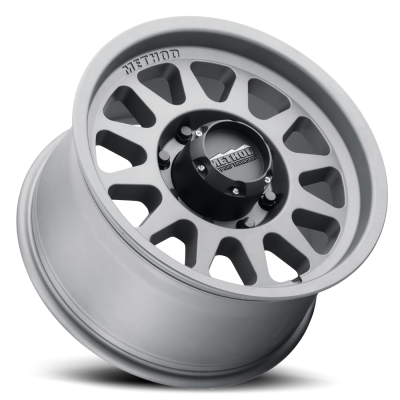 Aluminum Wheels 17x9 Bead Grip MR704 Bolt Pattern 8 On 170 Offset 18 Lip Size 1.77 Titanium SL Method