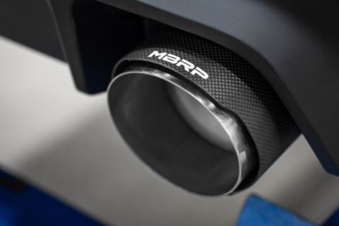 2023-Up Toyota Corolla GR 1.6L Armor Pro T304 Stainless Steel 3 Inch Cat-Back Dual Split Rear with Carbon Fiber Tips MBRP