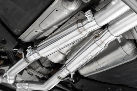 2017-2022 Infiniti Q60 3.0L 3 Inch Cat-Back Dual Split Rear Exit Tour Version T304 Stainless Steel MBRP