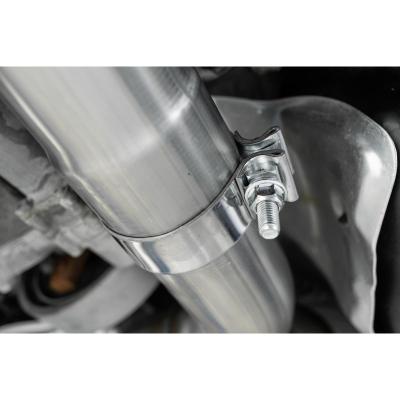 2015-2019 Volkswagen Golf Armor Pro Series 3 Inch Cat Back Quad Split Rear T304 Stainless Steel with Carbon Fiber Tips Exhaust System MBRP