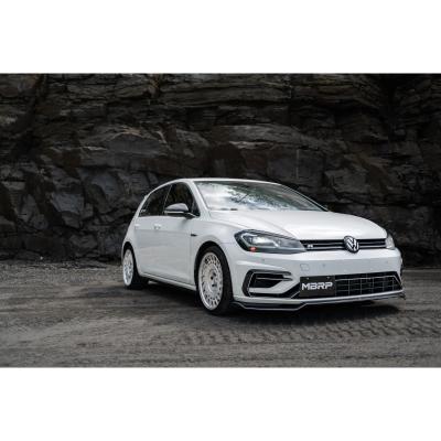 2015-2019 Volkswagen Golf Armor Pro Series 3 Inch Cat Back Quad Split Rear T304 Stainless Steel with Carbon Fiber Tips Exhaust System MBRP