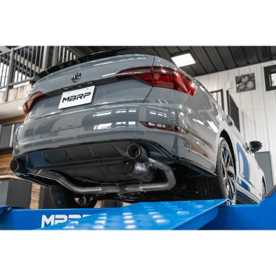 2019-2021 VW Jetta GLI Armor Pro Series 3 Inch Cat Back Dual Rear Exit T304 Stainless Steel Exhaust System MBRP