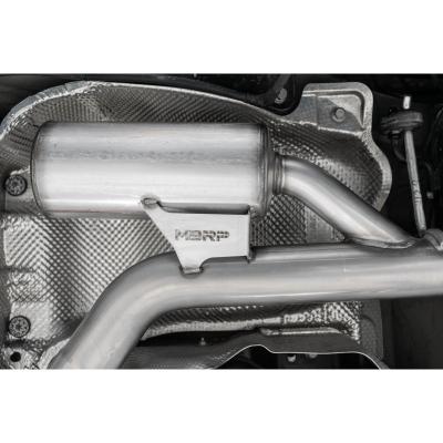 2019-2021 VW Jetta GLI Armor Pro Series 3 Inch Cat Back Dual Rear Exit T304 Stainless Steel with Carbon Fiber Tips Exhaust System MBRP