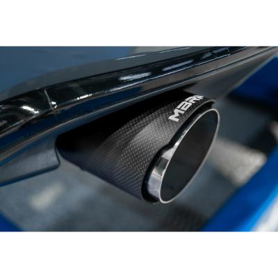 2019-2021 VW Jetta GLI Armor Pro Series 3 Inch Cat Back Dual Rear Exit T304 Stainless Steel with Carbon Fiber Tips Exhaust System MBRP