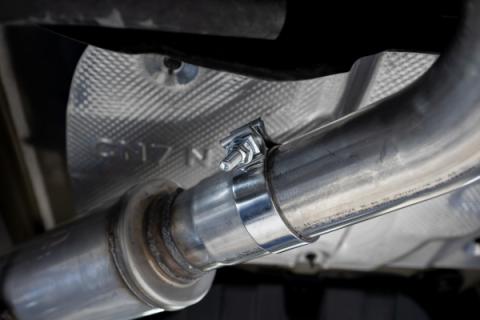2021-Up Hyundai Elantra N-Line 1.6L Armor Pro 3 Inch Axle-Back Single Rear Exit with Dual Outlet Carbon Fiber Tip MBRP