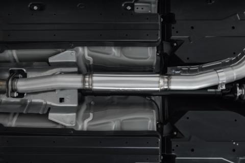 Armor Pro Subaru 3 Inch Cat Back Exhaust System Dual Split Rear-Quad Carbon Fiber Tips For 11-2021 Subaru Impreza WRX 2.0L MBRP