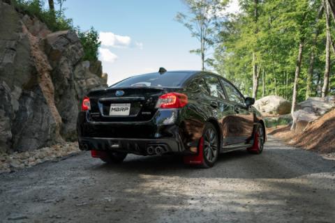 Armor Pro Subaru 3 Inch Cat Back Exhaust System Dual Split Rear-Quad Carbon Fiber Tips For 11-2021 Subaru Impreza WRX 2.0L MBRP