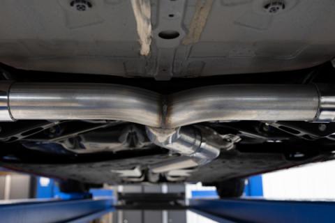 2022-2024 Honda Civic Sport Touring 1.5L Turbo Hatchback Armor Lite 3 Inch Cat-Back 2.5 Inch Dual Split Rear with Quad Polished Tips MBRP