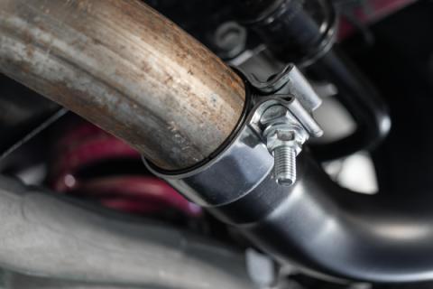 Exhaust Pipe 2.5 Inch Axle Back With Quad 4 Inch Dual Wall Tips For 18-23 Ford Mustang GT 5.0L Non Active Exhaust T304 Stainless Steel MBRP