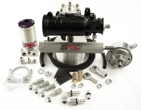 Cylinder Assist Steering Kit, 1980-87 GM 4WD with Crossover Steering Kit PSC Performance Steering Components