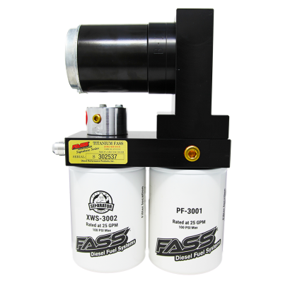 FASS Titanium Signature Series Diesel Fuel System 100GPH GM Duramax 6.6L 2001-2010