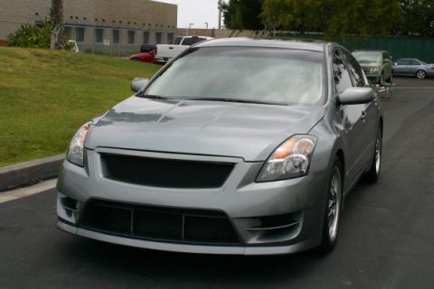 Nissan Altima Sedan Front Fascia Unpainted For 07-09 Nissan Altima Sedan Stillen