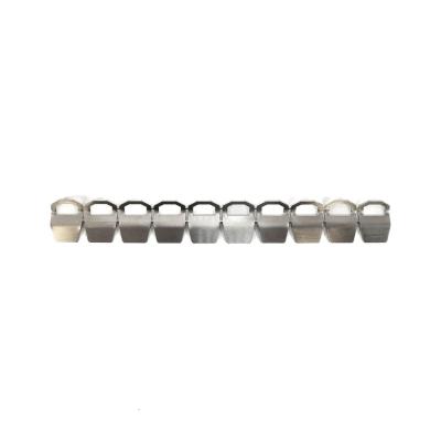 Clamp On Stainless Chassis and Link Zip Tie Tab 10 Pack SDHQ Offroad