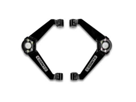 Cognito Ball Joint SM Series Upper Control Arm Kit Without Dual Shock Mounts For 01-10 Silverado/Sierra 2500/3500 2WD/4WD